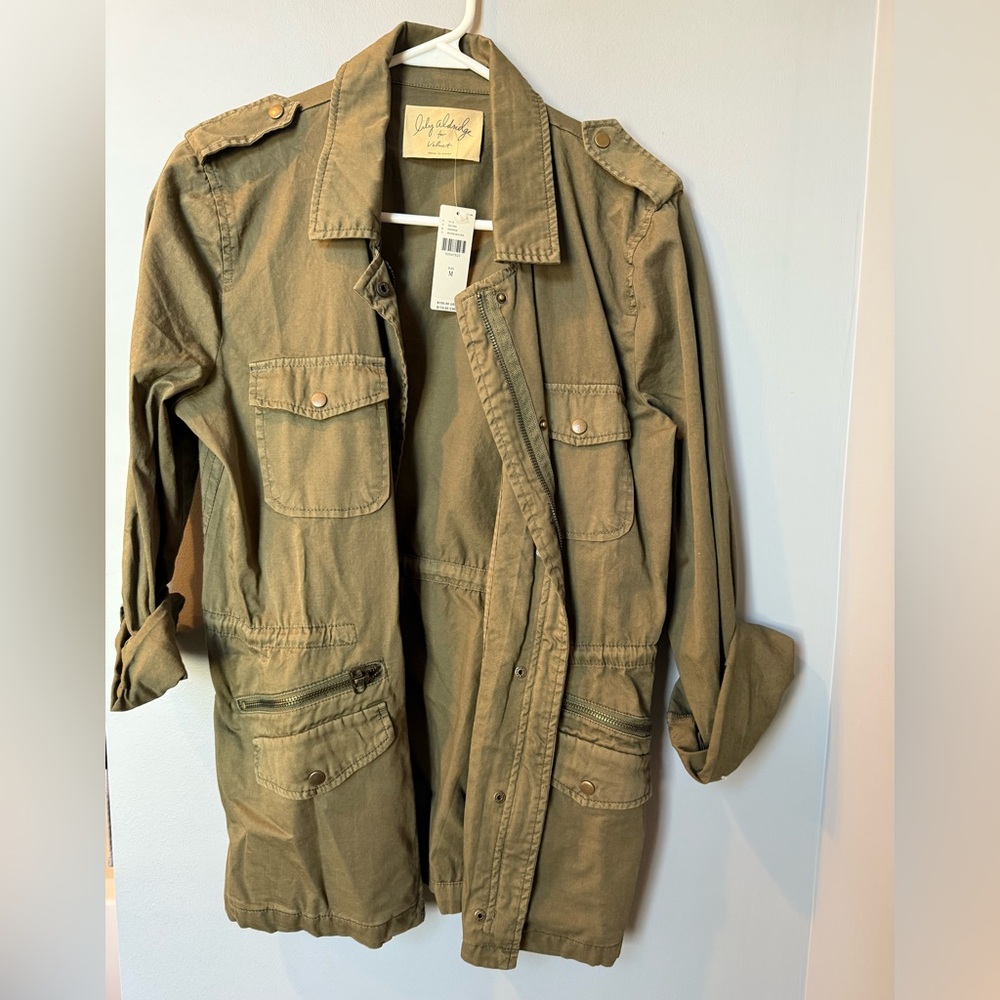 Lily Aldridge for Anthropologie- Moss Utility Jacket - Medium